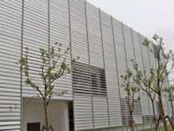 鋅鋼百葉窗應(yīng)用